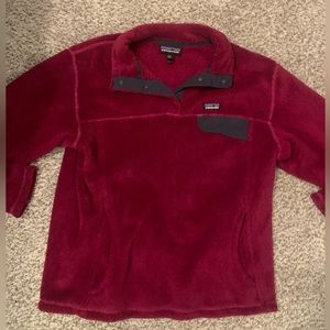 Patagonia fleece Pullover 1/4 button up